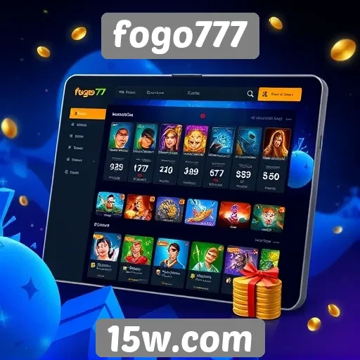 Interface e experiência do usuário no fogo777